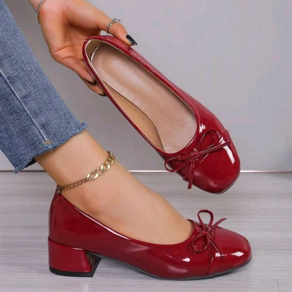 オオトロ　Square Ballet Pumps 23.5 square ballet pumps | OHOTORO